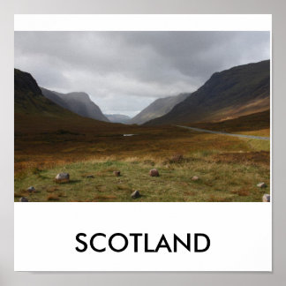 The HIghlands, SCOTLAND Poster