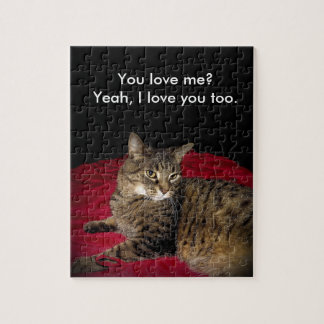 The Highway 655 cat Jigsaw Puzzle