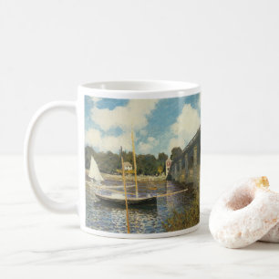 The Highway Bridge at Argenteuil by Claude Monet Coffee Mug