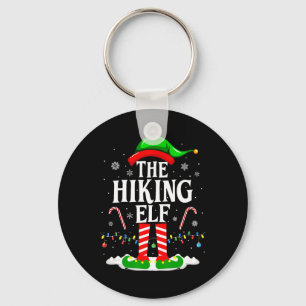 The Hiking Elf Xmas Funny Matching Family Group Ch Key Ring