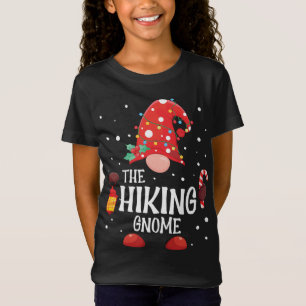 The Hiking Gnome Matching Family Christmas Gnome P T-Shirt