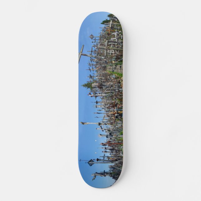 The Hill of Crosses of Northern Lithuania Skateboard (Front)