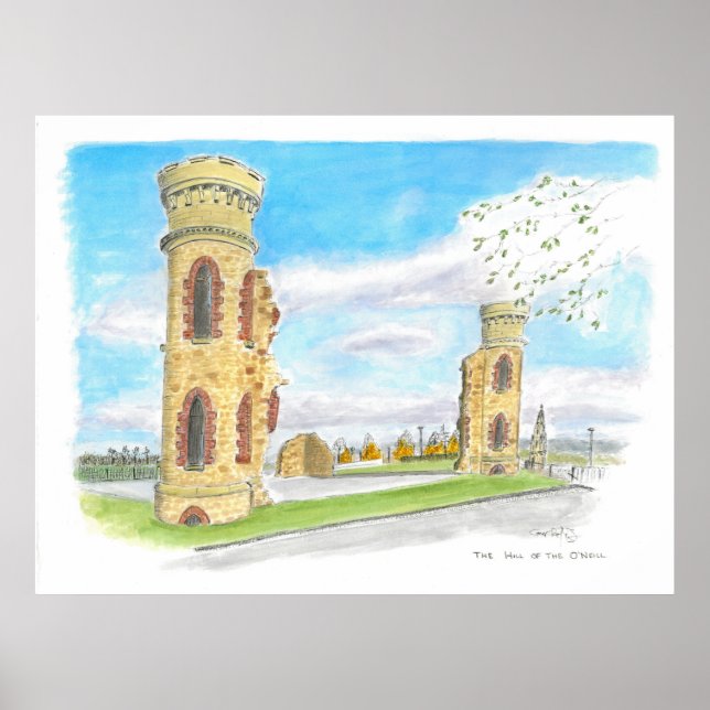 The Hill of the O`Neill Dungannon  Poster (Front)