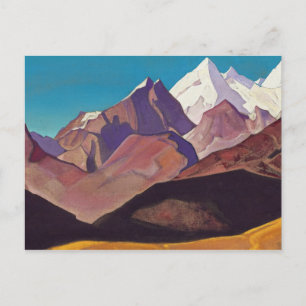 The Himalayas, 1932 by Nicholas Roerich Postcard