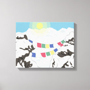 The Himalayas Canvas Print
