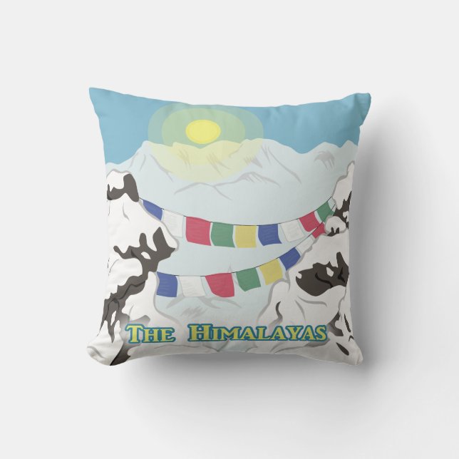 The Himalayas Cushion (Front)