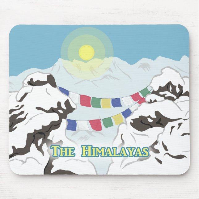 The Himalayas Mouse Mat (Front)