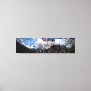 The Himalayas - Printed Canvas Print