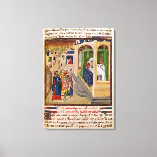 The 'Histoire du Grand Alexandre' Canvas Print