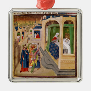 The 'Histoire du Grand Alexandre' Metal Tree Decoration