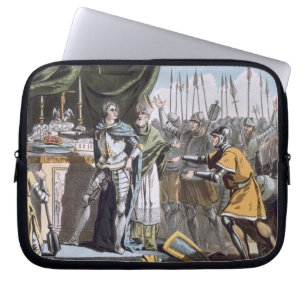 The Historic Day of Bouvines in 1214, engraved by Laptop Sleeve