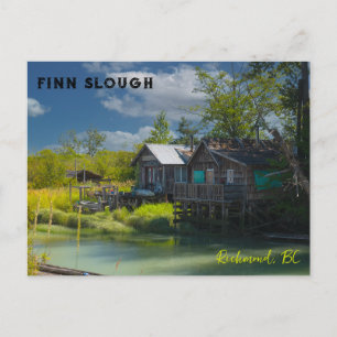 The historic fishing village of Finn Slough Postcard