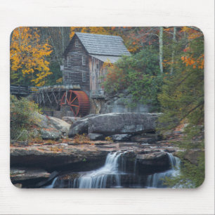 The Historic Grist Mill On Glade Creek 2 Mouse Mat