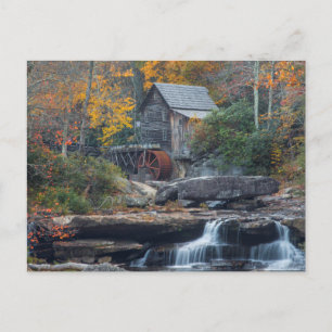 The Historic Grist Mill On Glade Creek Postcard