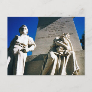 The Historic Ludlow Massacre of April 20, 1914 Postcard