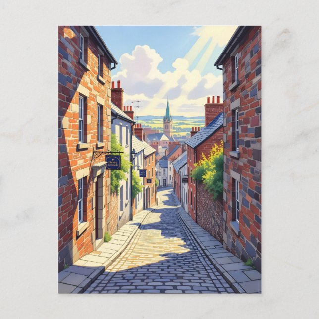 The Historic Walled City of Derry-Londonderry  Postcard (Front)