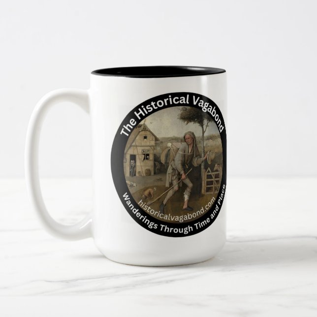 The Historical Vagabond Official Coffee Mug (Left)