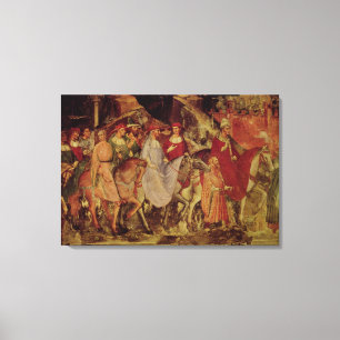 The History of Pope Alexander III Canvas Print