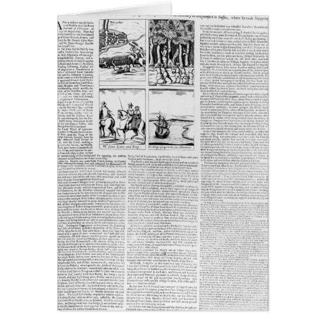 The history of the Battle of Worcester (Front)