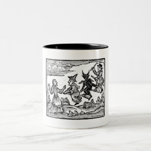 The History of Witches and Wizards Two-Tone Coffee Mug