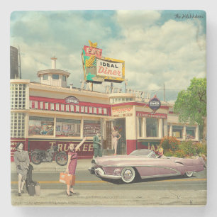 The Hitchhickers Stone Coaster