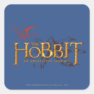 THE HOBBIT: AN UNEXPECTED JOURNEY™ SQUARE STICKER