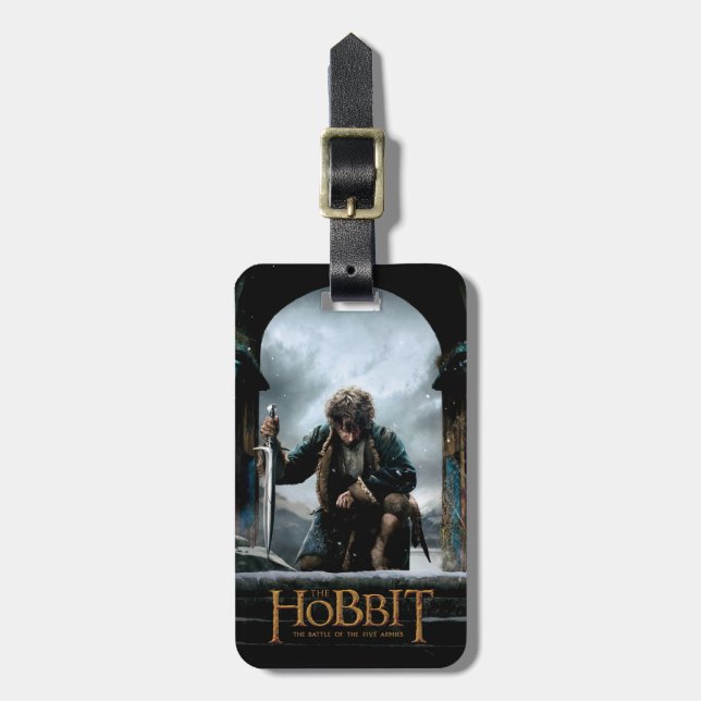 The Hobbit - BILBO BAGGINS™ Movie Poster Luggage Tag (Front Vertical)