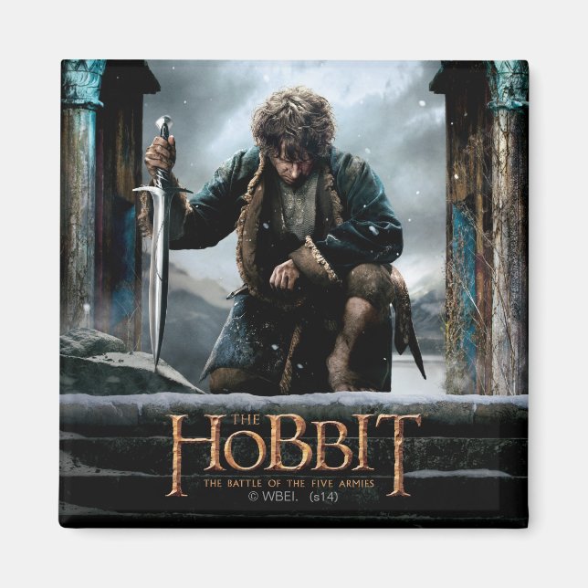 The Hobbit - BILBO BAGGINS™ Movie Poster Magnet (Front)