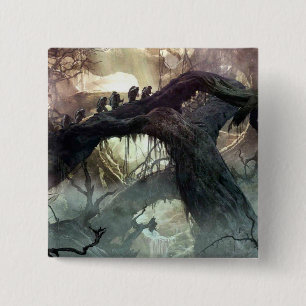 THE HOBBIT : DESOLATION OF SMAUG™ Concept Art 2 15 Cm Square Badge