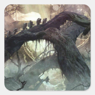 THE HOBBIT : DESOLATION OF SMAUG™ Concept Art 2 Square Sticker