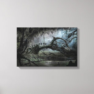 THE HOBBIT : DESOLATION OF SMAUG™ Concept Art 3 Canvas Print