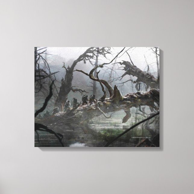 THE HOBBIT : DESOLATION OF SMAUG™ Concept Art 4 Canvas Print (Front)