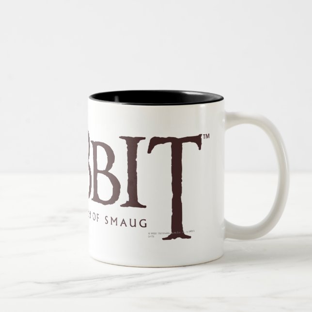 The Hobbit Logo - Dark Two-Tone Coffee Mug (Right)