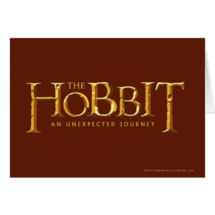The Hobbit Logo Gold