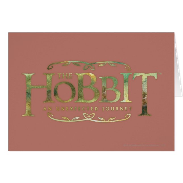 The Hobbit Logo Green (Front Horizontal)