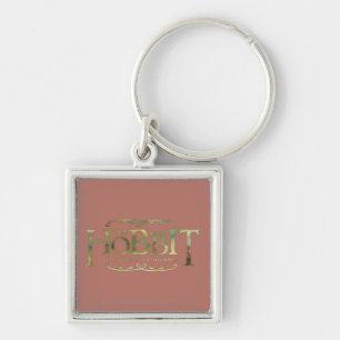 The Hobbit Logo Green Key Ring