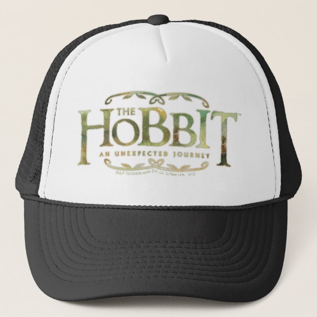 The Hobbit Logo Green Trucker Hat (Front)