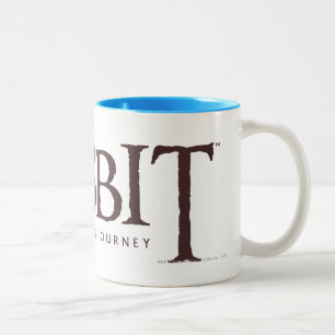 The Hobbit Logo Solid Two-Tone Coffee Mug