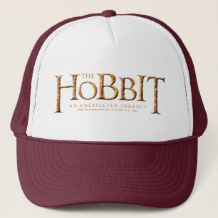 The Hobbit Logo Textured Trucker Hat