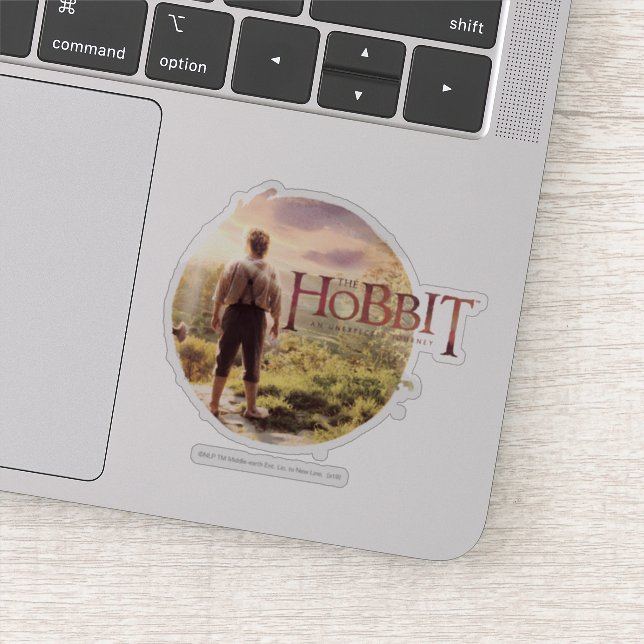 The Hobbit Logo with BILBO BAGGINS™ Back (Detail)
