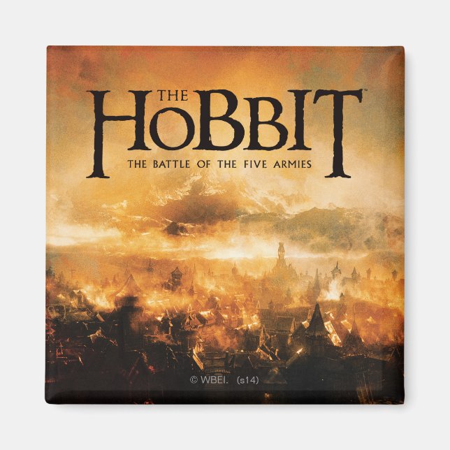 The Hobbit: THE BATTLE OF FIVE ARMIES™ Logo Magnet (Front)