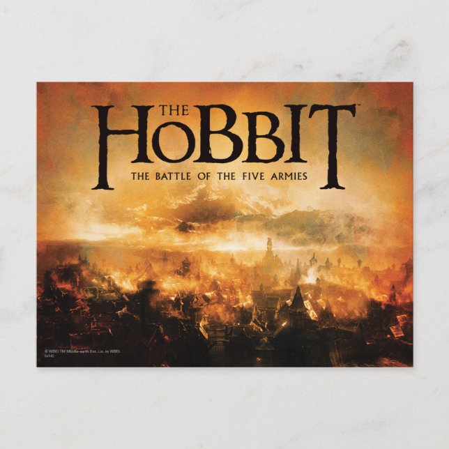 The Hobbit: THE BATTLE OF FIVE ARMIES™ Logo Postcard (Front)