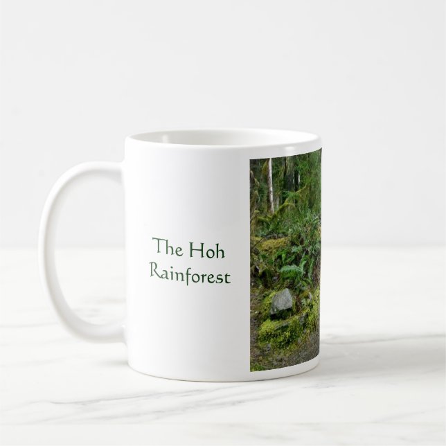 "The Hoh Rainforest" Coffee Mug (Left)