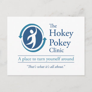 The Hokey Pokey Clinic Postcard