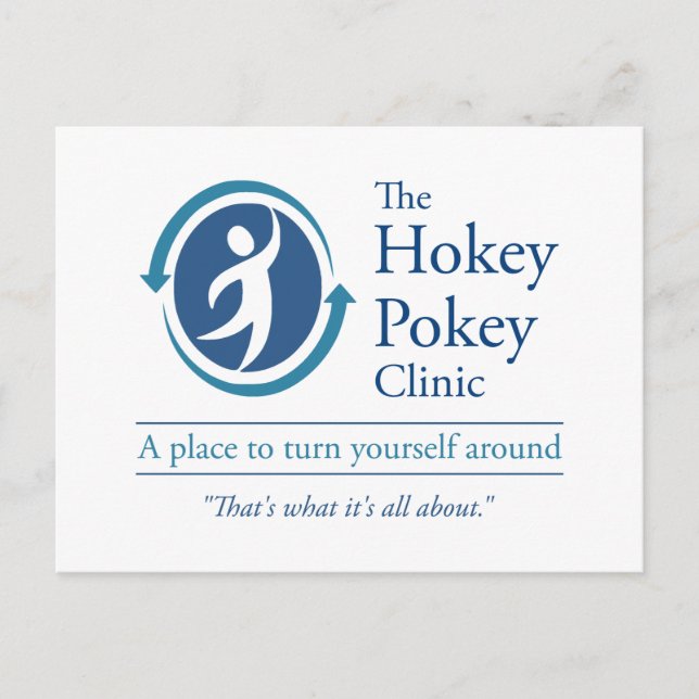 The Hokey Pokey Clinic Postcard (Front)