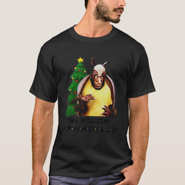 The Holiday Armadillo Family Christmas Costume Set T-Shirt (Front)