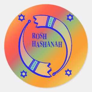 The Holiday Horns - Classic Round Sticker