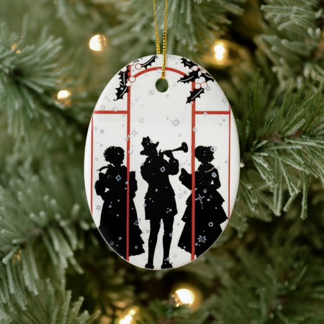The holiday  musicians ceramic tree decoration (Tree)
