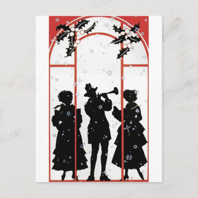 The holiday musicians postcard (Front)