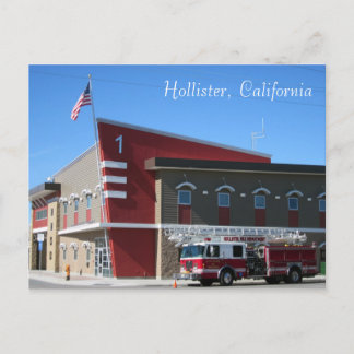 The Hollister Fire Department Postcard